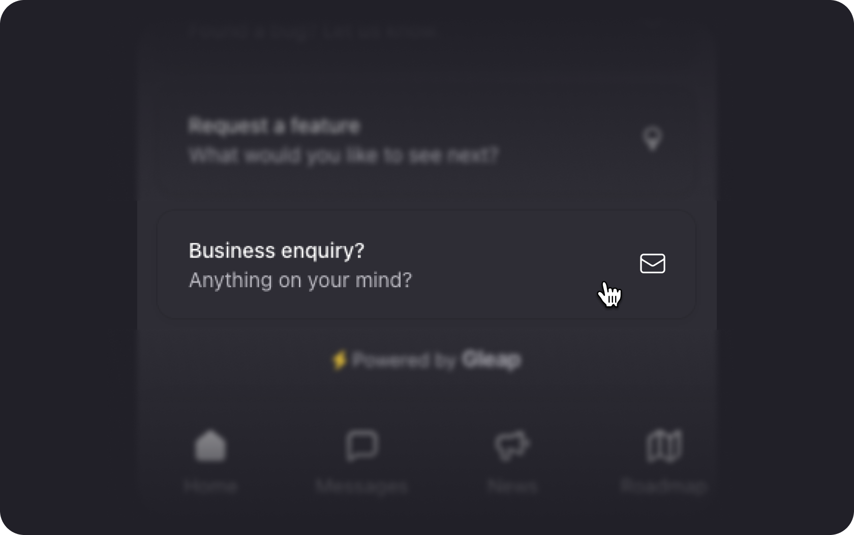 Dashboard content